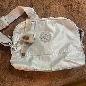 Kipling Silver Crossbody Bag